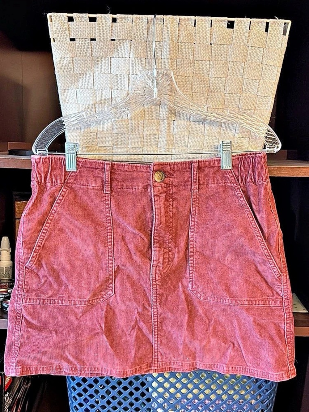 Red Mini Skirt